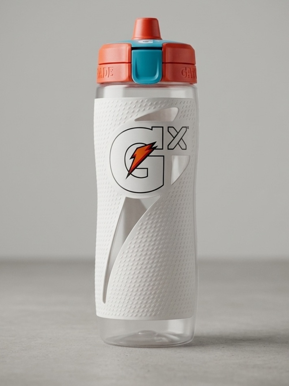 Gatorade GX 30 oz Squeeze Water Bottle White